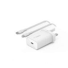 Belkin PD 25W PPS USB-C White Charger (WCA004VF1MWH-B5)