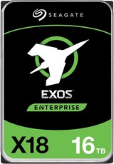 Seagate 16TB 3.5-inch Exos X18 Enterprise SATA Hard Drive (ST16000NM001J)