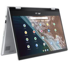 ASUS Chromebook CX1 Flip Notebook PC - Celeron N4500 / 14.0" FHD Touch / 4GB RAM / 64GB eMMC Storage / Chrome OS (CX1400FKA-C464S0C)