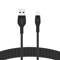 Belkin BoostCharge Pro Flex 3 meter USB-A Cable with Lightning Connector (CAA010BT3MBK)