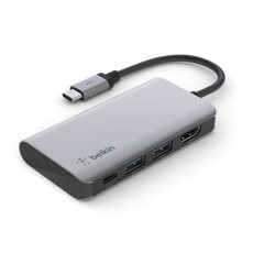 Belkin USB-C Multiport 4-in-1 Adapter (AVC006BTSGY)