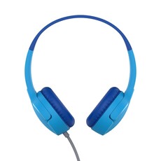 Belkin SoundForm Mini Wired On-Ear blue Kids Headphones (AUD004BTBL)