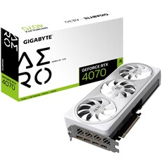 Gigabyte GeForce RTX 4070 Aero OC 12GB GDDR6X Graphics Card (GV-N4070AERO OC-12GD)