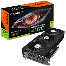 Gigabyte GeForce RTX 4070 WindForce OC 12GB GDDR6X Graphics Card (GV-N4070WF3OC-12GD)