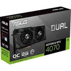 ASUS Dual GeForce RTX 4070 12GB GDDR6X Graphics Card