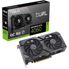 ASUS Dual GeForce RTX 4060 OC Edition 8GB GDDR6 Graphics Card (90YV0JC0-M0NA00)