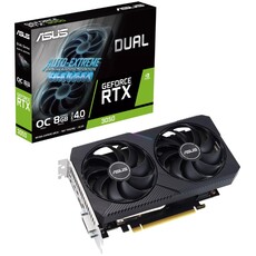 ASUS Dual GeForce RTX 3050 V2 OC 8GB GDDR6 Graphics Card (90YV0GH6-M0NA00)