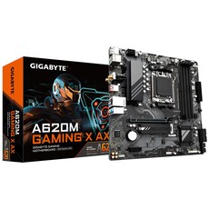 Gigabyte A620M GAMING X AX DDR5 AM5 Motherboard (GA-A620M-GAMING-X-AX)