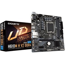 Gigabyte H610M H V2 DDR4 LGA1700 Micro ATX Motherboard (GA-H610M-H-V2-DDR4)