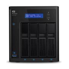 Western Digital 16 TB My Cloud Expert Series EX4100 NAS Hard Drive (WDBWZE0160KBK-EESN)