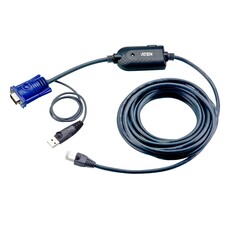 ATEN USB VGA 15ft. KVM Adapter Cable 5M Cable (KA7970)