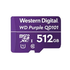 Western Digital 512GB Purple SC QD101 Ultra Endurance microSD Card (WDD512G1P0C)