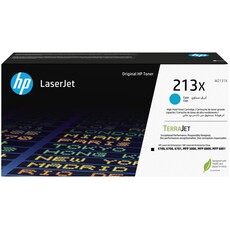 Genuine HP 213X High Yield Cyan LaserJet Toner Cartridge (W2131X)