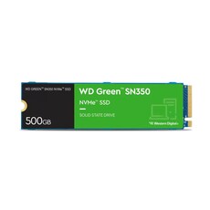 Western Digital Green SN350 500GB M.2 2280 NVMe Solid State Drive (WDS500G2G0C)