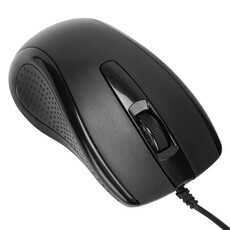 Targus Optical Antimicrobial Wired Mouse - Black (AMU81AMGL)