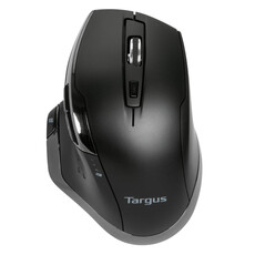 Targus BlueTrace Wireless Ergonomic Antimicrobial Mouse - Black (AMW584GL)