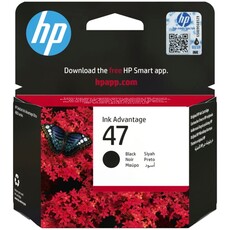 Genuine HP 47 Black Ink Cartridge (6ZD21AE)