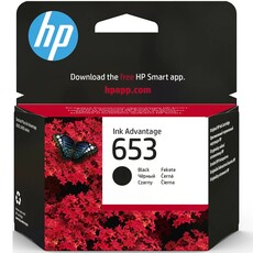 Genuine HP 653 Black Ink Advantage Cartridge (3YM75AE)