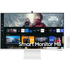 Samsung M80C 32" 4K UHD USB-C HDR10+ White Smart Monitor (LS32CM801UAXXA)