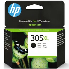 Genuine HP 305XL High Yield Black Ink Cartridge (3YM62AE)