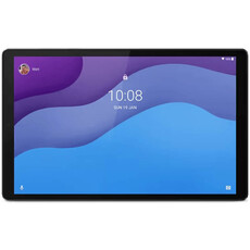 Lenovo Tab M10 HD 2nd Gen Tablet - MediaTek Helio P22T / 10.1" HD / 4GB RAM / 64GB Storage / LTE / Android 10 / Platinum Grey (ZA6V0009ZA)