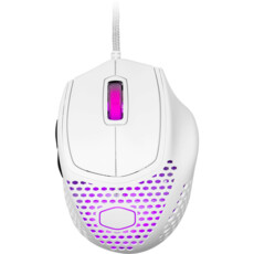 CoolerMaster MM720 RGB Gaming Mouse (MM-720-WWOL2), Gloss White