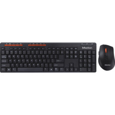 Meetion 2.4G Wireless Mouse And Keyboard Combo - Black (C4100)