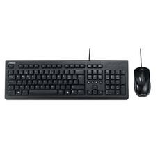 ASUS U2000 USB Wired Black Keyboard & Mouse Combo (90-XB1000KM00020)