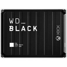 WD Black Xbox 3TB P10 Game Drive, Black top with White Bottom  -WDBA5G0030BBK-WESN