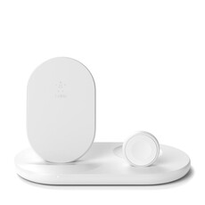 Belkin BoostCharge 3-in-1 Wireless White Charger (WIZ001VFWH)