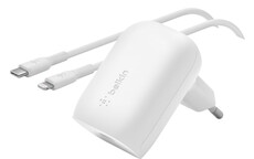 Belkin BoostCharge USB-C 30W Single White USB-C Port (WCA005VF1MWH-B6)