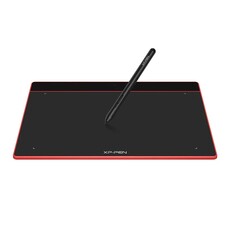 XPPen Deco Fun L Graphics Drawing Carmine Red Tablet (XPP Deco Fun L_R)