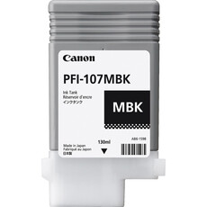 Genuine Canon PFI-107MBK 130ml Matte Black Ink Cartridge (6704B001AA)