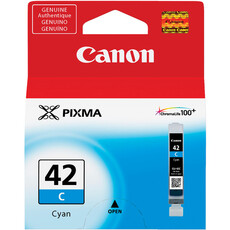 Genuine Canon CLI-42C Cyan Ink Cartridge (6385B001AA)