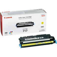 Genuine Canon 717 Yellow Laser Toner Cartridge (2575B002BA)