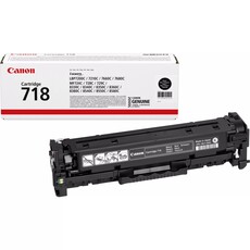 Genuine Canon 718 Black Laser Toner Cartridge (2662B002AA)