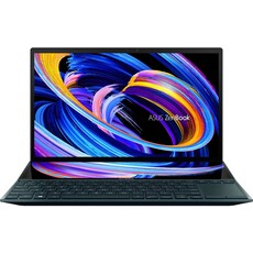 ASUS Zenbook Duo 14 Notebook PC - Core i7-1195G7 / 14.0" + 12.6 FHD Touch / 16GB RAM / 1TB SSD / Win 11 Home / Blue (UX482EA-I71610G0W)