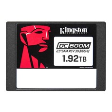 Kingston DC600M 1.92TB 2.5" SATA 3.0 Enterprise Solid State Drive (SEDC600M/1920G)