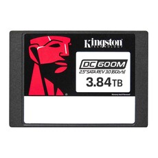 Kingston DC600M 3.84TB 2.5" SATA 3.0 Enterprise Solid State Drive (SEDC600M/3840G)