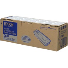 Genuine Epson 0584 Black High Capacity Return Toner Cartridge