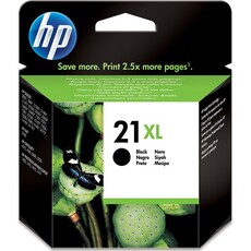 Genuine HP 21XL Black Inkjet Print Cartridge Blister Pack (C9351CE#301)