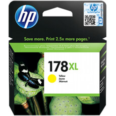 Genuine HP 178XL Yellow Ink Cartridge (CB325HE)