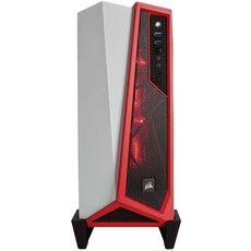 Corsair Carbide Spec Alpha Mid-Tower Gaming Case - White & Red