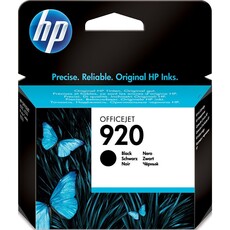 Genuine HP 920 Black OfficeJet Ink Cartridge Blister Pack (CD971AE#301)