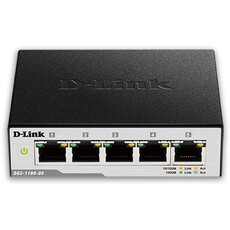 D-Link DGS-1100-05 Smart Managed 5-Port Gigabit Switch