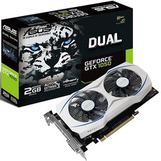 ASUS Dual nVidia GeForce GTX 1050 2GB Gaming Graphics Card (DUAL-GTX1050-2G-V2)