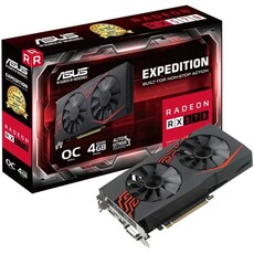 ASUS Expedition AMD Radeon RX570 OC 4GB Gaming Graphics Card (EX-RX570-O4G)