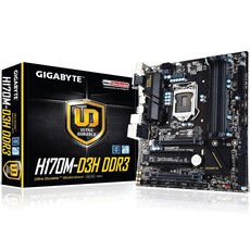 GIGABYTE H170M-D3H DDR3 LGA1151 Motherboard