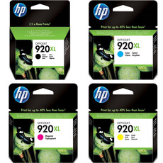 Genuine HP 920XL Ink Cartridge Bundle