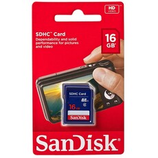 SanDisk 16GB SDHC Memory Card